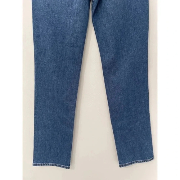 Good American Good 90S Icon Jeans Size 10/30 Indigo Straight Leg Denim‎ - Picture 8 of 13